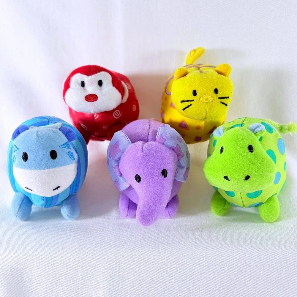 Earlyears Plush Animal Rattle Set Small Multicolor Sensory Developmental Toys